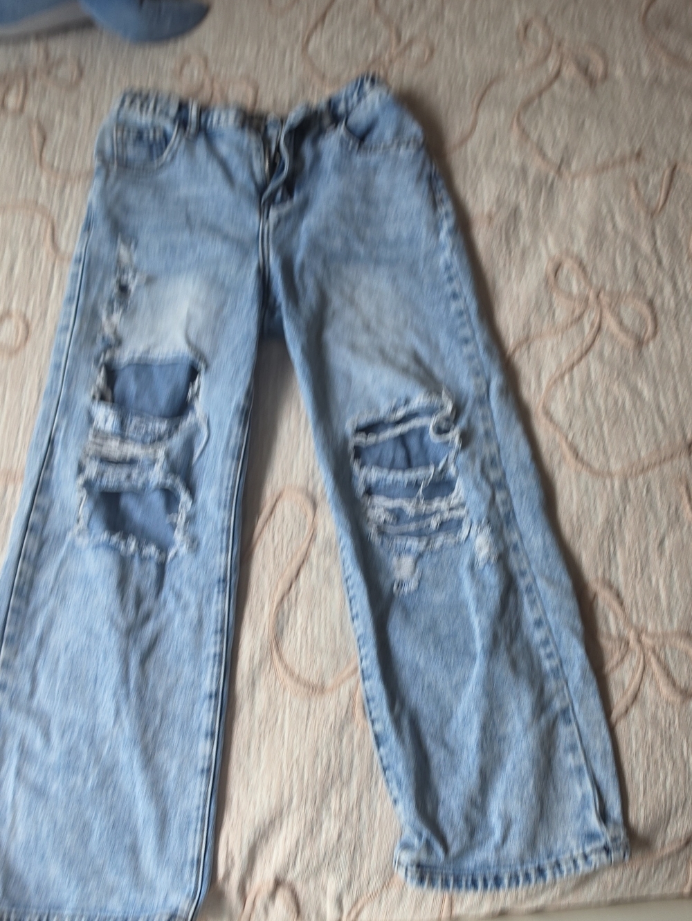 Light Blue Ripped Girl’s Jeans